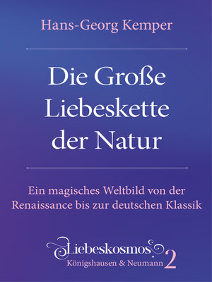 cover image of Die Große Liebeskette der Natur